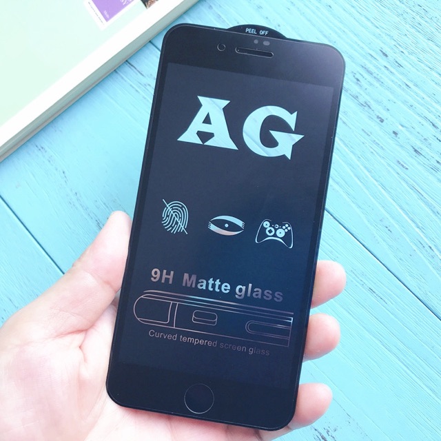 Cường lực nhám  tràn màn hình chống vân tay 13/12/11/Xsmax/X