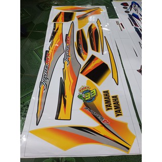 tem rời jupiter mx vàng xe đen vàng