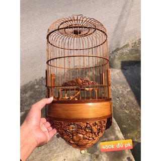 Dầu Quét Lồng Chim – Chống Mối Mọt, Làm Mới Nan Lồng Tre Trúc