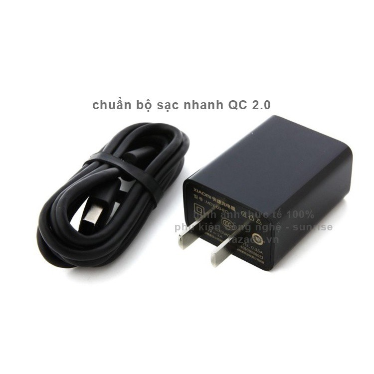 Bộ sạc nhanh Quick Charge 2.0 cho điện thoại Xiaomi(MDY03EB)