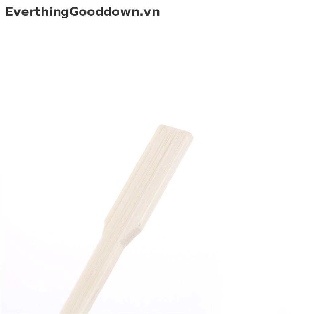 Everthinggooddown Set 80 Nĩa Gỗ Tre Ăn Trái Cây Tráng Miệng Dùng Một Lần Trang Trí Tiệc Tùng