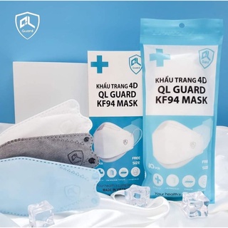 [Thùng 300cái] Khẩu Trang 4D KF94 QL Guard