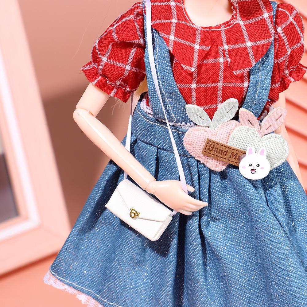Túi Xách Dây Xích Kim Loại LAYOR1 1 / 6 1 / 8 BJD Thời Trang Cho Nhà Búp Bê