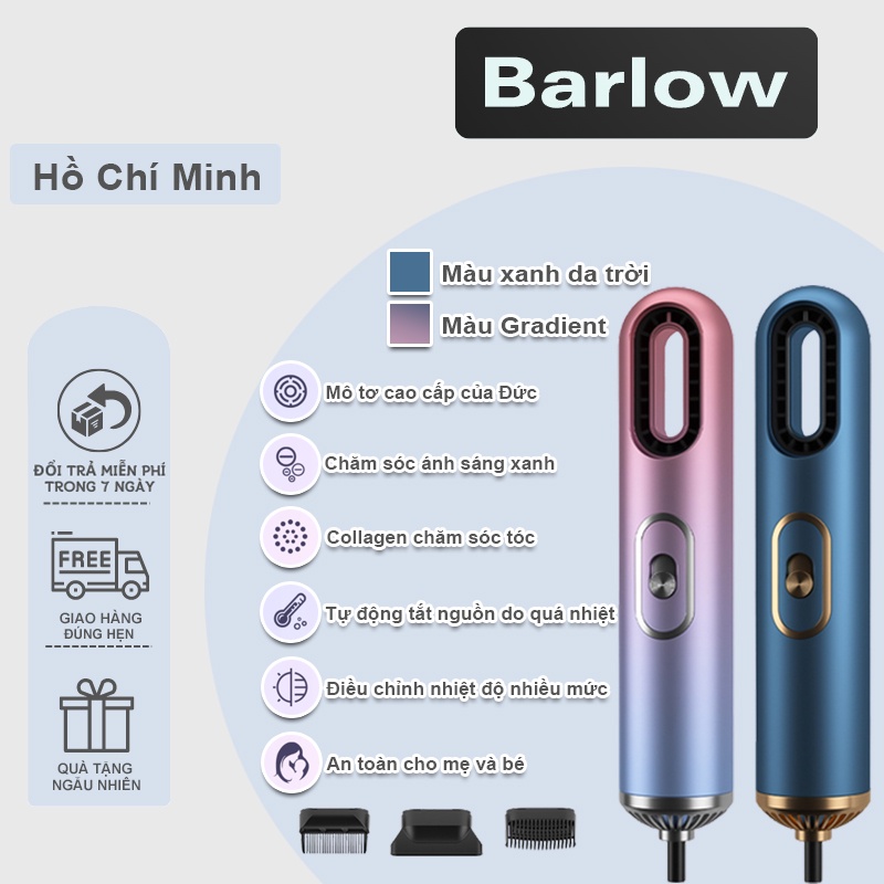 Máy sấy tóc mini 3in1 Fashion Hair Dryer thiết kế độc đáo sang trọng tạo kiểu chuyên nghiệp công nghệ chống hư tổn tóc.