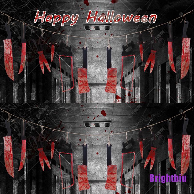 BLOODY Dây Treo Trang Trí Halloween