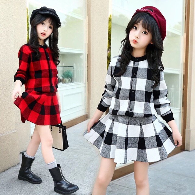 Váy len cừu cho bé gái cực xinh