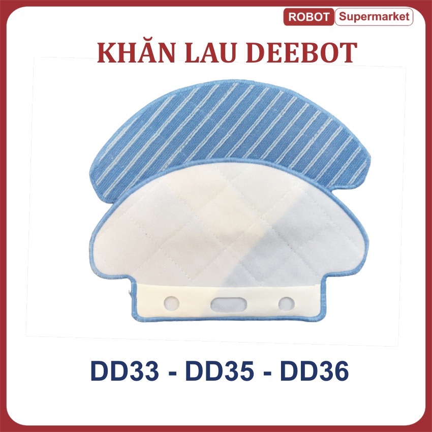 Phụ Kiện Khăn lau, Giẻ lau Robot Ecovacs Deebot DD35 DD33 DD56