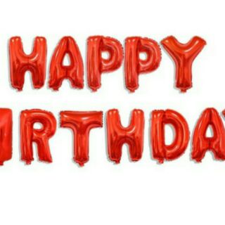 Bộ chữ happy birthday