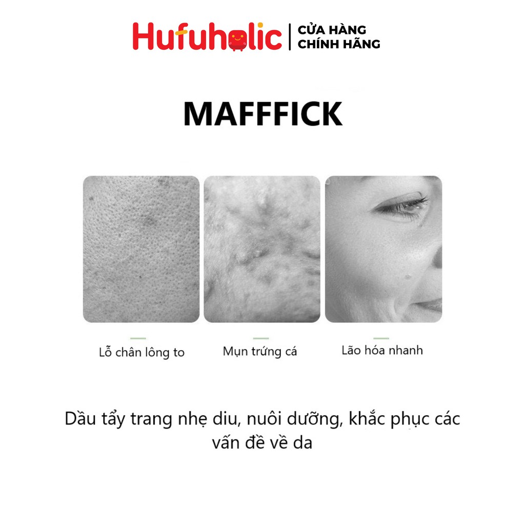 Dầu tẩy trang MAFFICK nhẹ dịu chiết xuất từ thiên nhiên làm sạch sâu Psychedelic Natural MAFI22