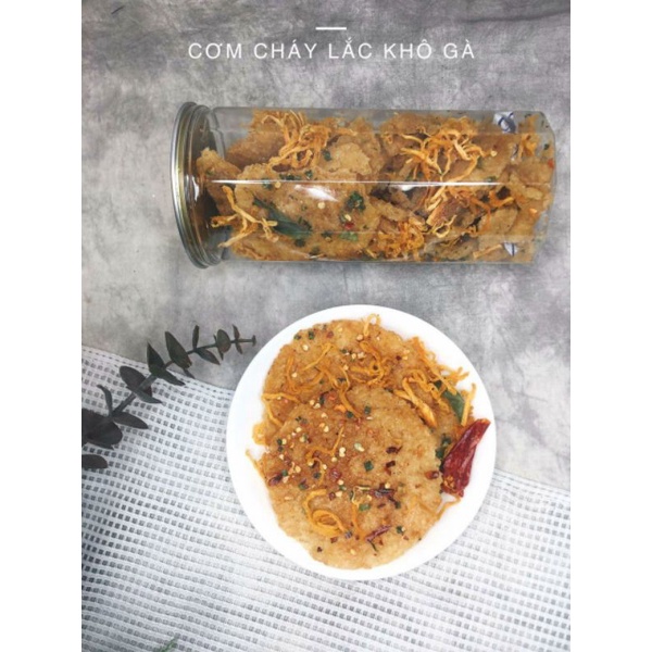 [ĐẶT TRƯỚC] Cơm cháy lắc khô gà 300gr