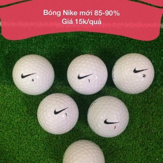 Combo 10 bóng golf Nike mới 90 %