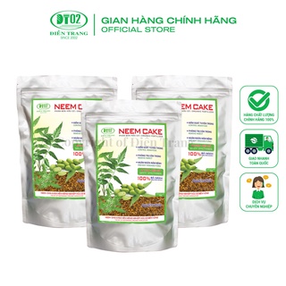 Combo 3 phân bón hữu cơ Neem Cake 750gr
