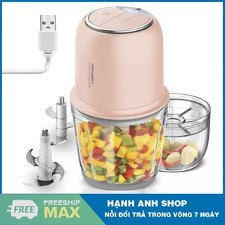 [ Hàng Nội Địa Trung Quốc ] - MÁY XAY ĐA NĂNG MINI CẦM TAY Ranbem 238B - Bảo hành 1 năm