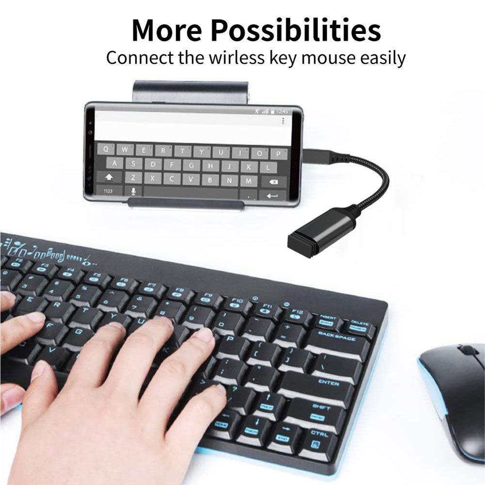 Dây Cáp Chuyển Đổi Dữ Liệu USB Loại C Sang OTG TAYLOR1