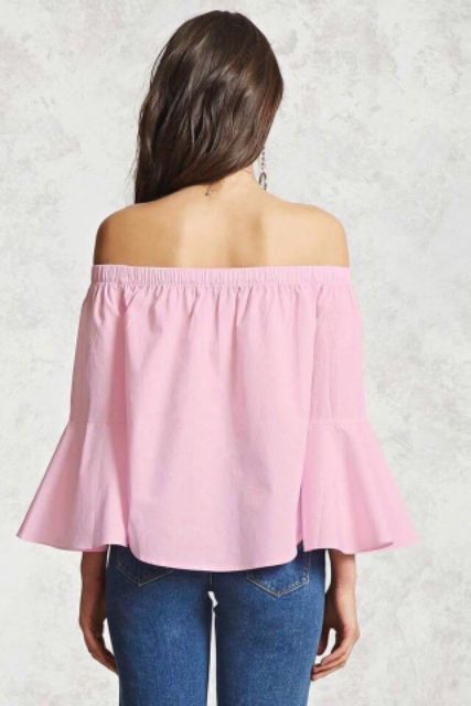 Áo trễ vai tay lỡ dư xịn