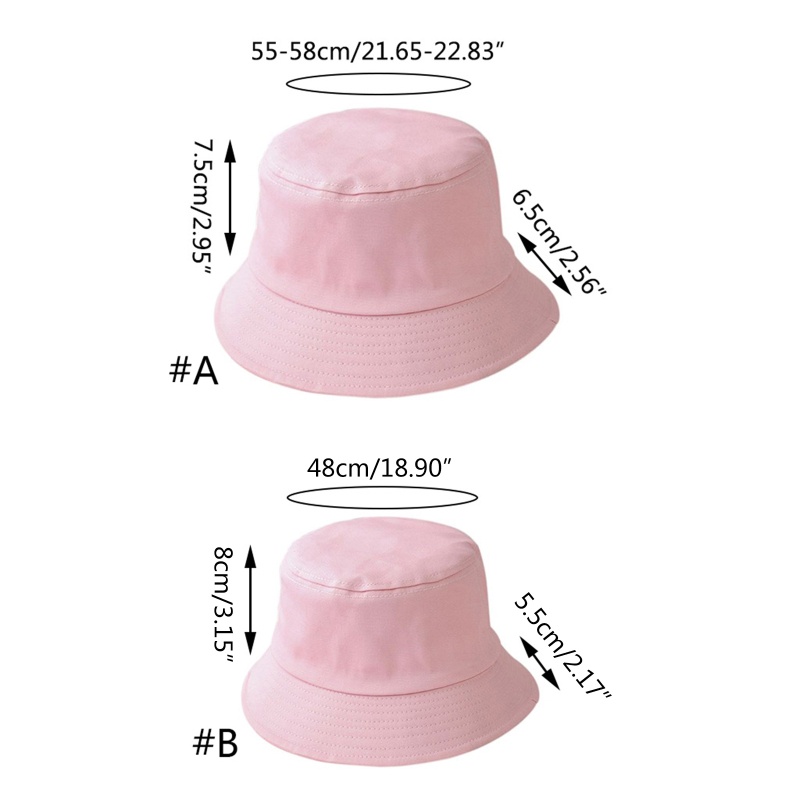 Nón Tai Bèo Rộng Vành Chất Liệu Cotton Thoáng Khí Nhiều Màu Sắc Xinh Xắn