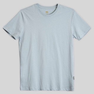 Áo thun nam Nhật Bản Gold Rhino 100% cotton màu xanh khói