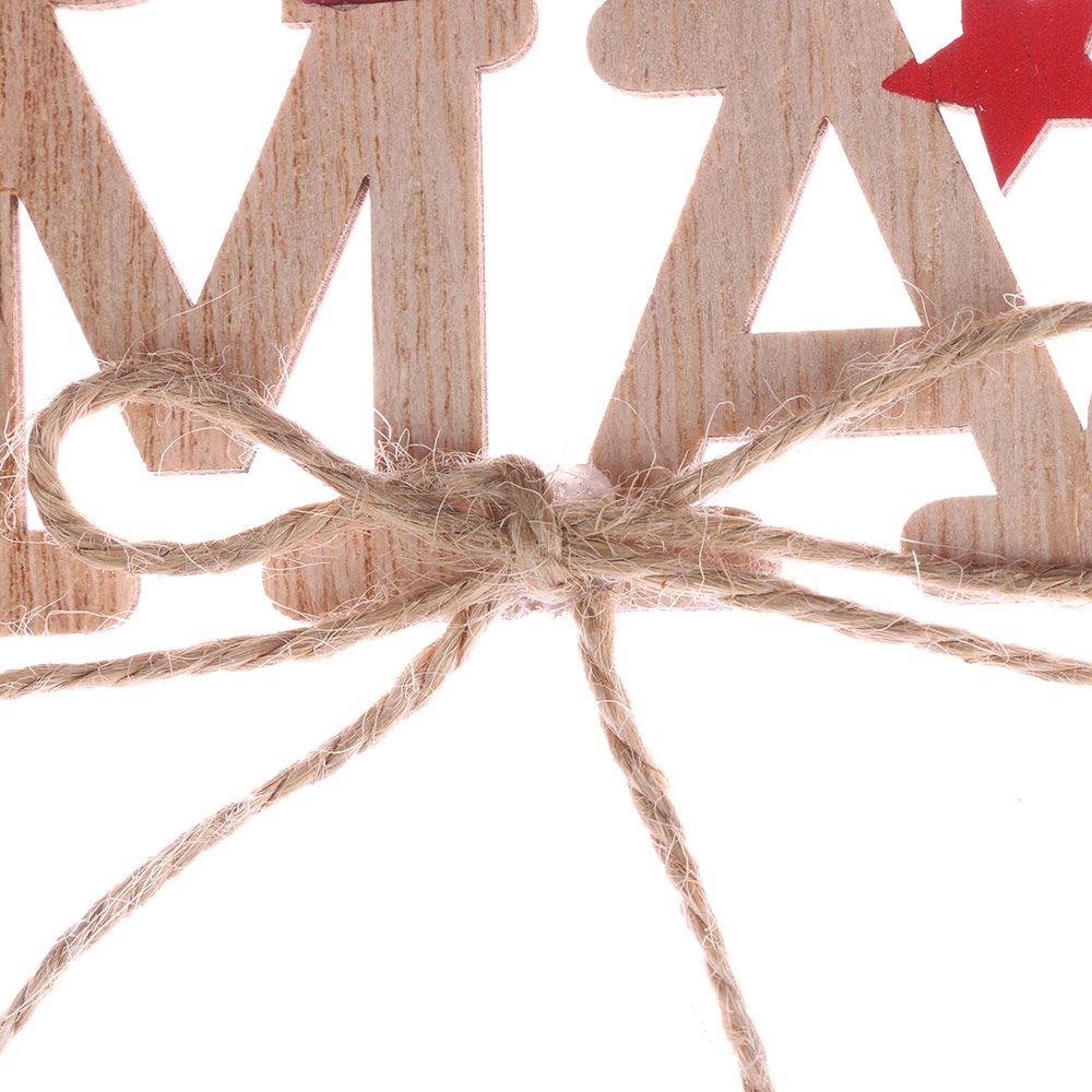 Bộ Thẻ Bài In Chữ Merry Christmas Trang Trí Nhà Cửa