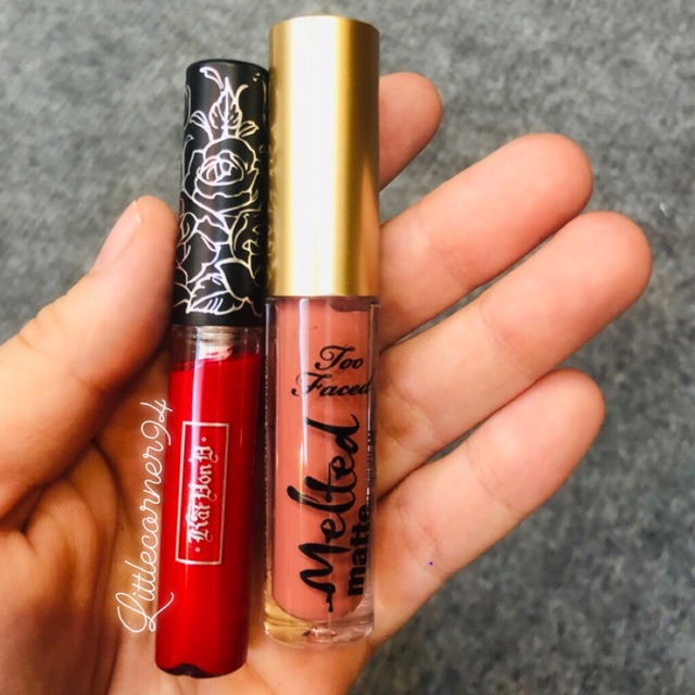 Set son kem lì TooFaced Sell Out + KatVonD OutLaw DELUXE SIZE