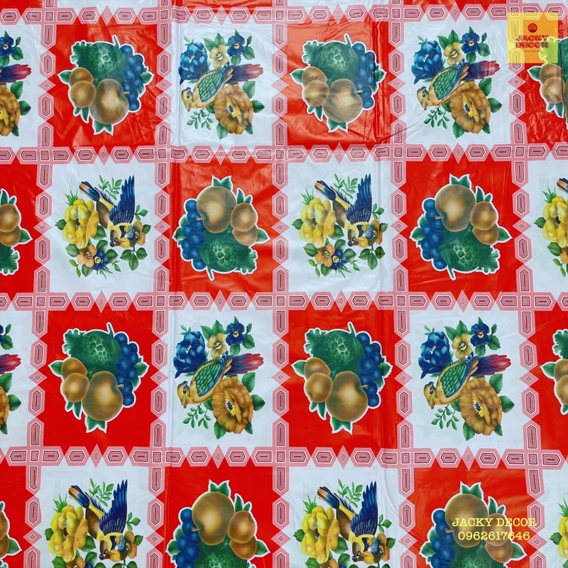 KHĂN TRẢI BÀN CON VẸT PHONG CÁCH XƯA 140x100cm; 140x200cm; 140x300cm