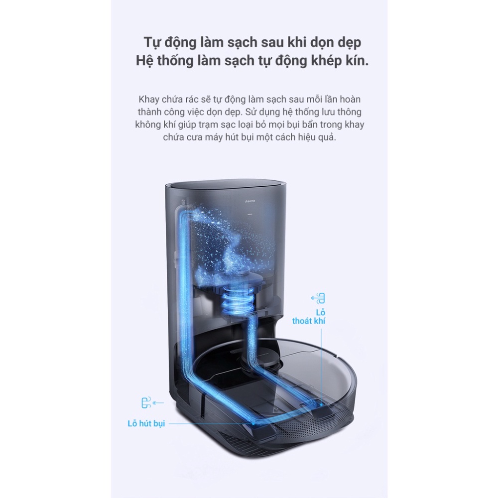 Xiaomi Dreame Bot Z10 Pro Robot Hút Bụi Lau Nhà Lực hút 4000 Pa - Bản Quốc Tế