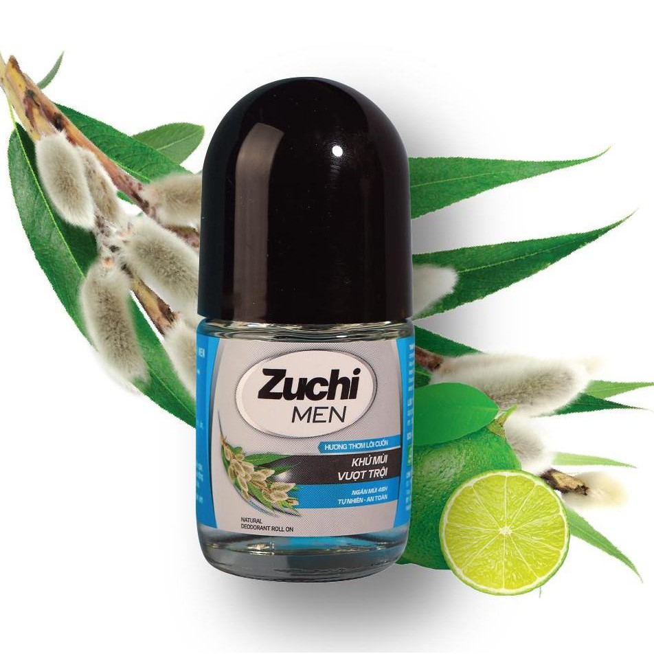 Lăn khử mùi thảo dược Zuchi / Dược Hoa Linh 25ml