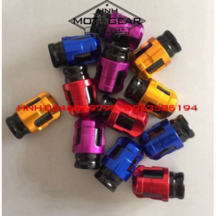 Ốc Chân Van Xe Máy CNC Cao Cấp - 1 Cặp