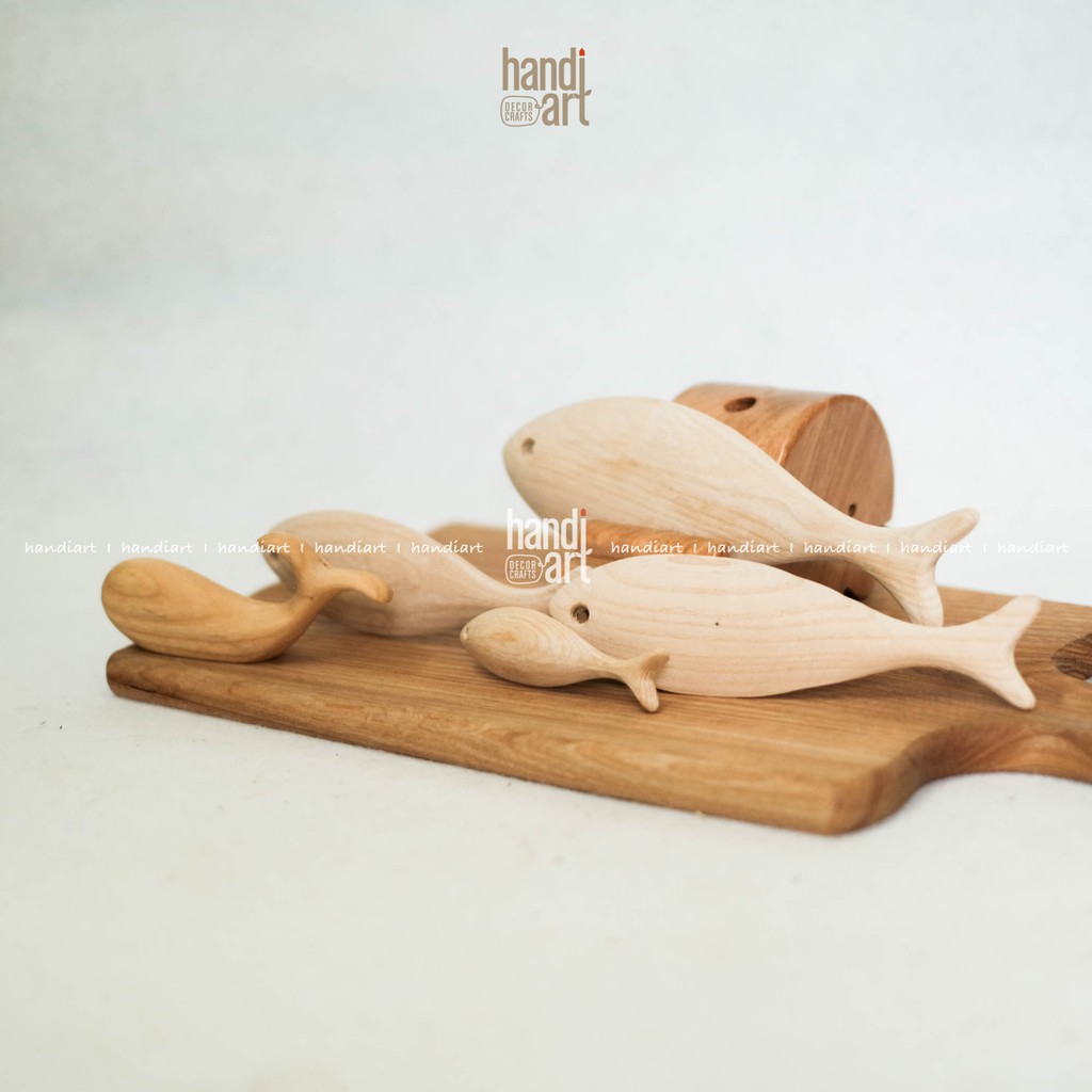 Cá Gỗ Trang Trí - Cá Gỗ Handmade