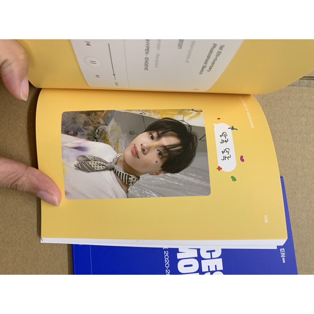 PIECES OF MEMORIES 2021 ENHYPEN không photocard