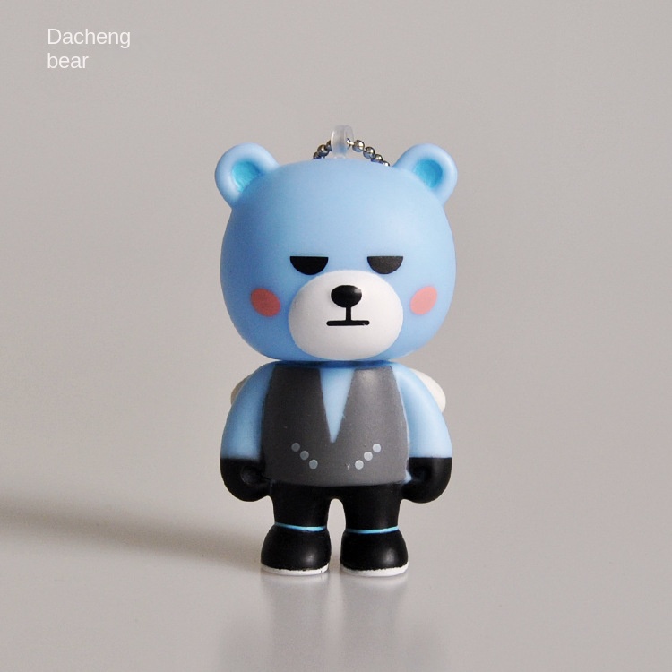 Móc Khóa Hình Gấu Bông YGBEAR GD Kwon Dragon