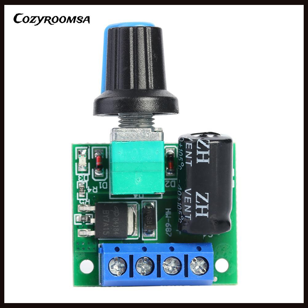 Mô Đun Điều Chỉnh Tốc Độ Động Cơ Pwm 5a 90w Dc 5v-35v