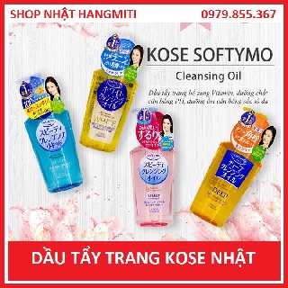 Dầu Tẩy Trang Kose Softymo Cleangsing Oil 230ml Nội Địa Nhật Bản