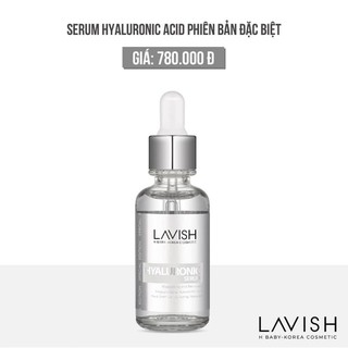 Serum Dưỡng Da Căng Bóng HYALURONIC ACID BỔ SUNG 1.5% MATRIXYL 3000 LAVISH H BABY KOREA 30ml