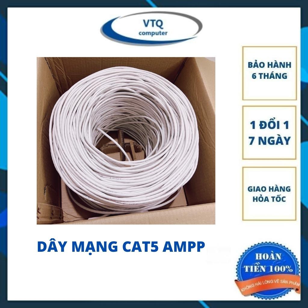 Cuộn dây mạng CAT 5e arigato, cáp mạng cat5e cuộm 305m chất liệu hợp kim cao cấp. shopphukienvtq