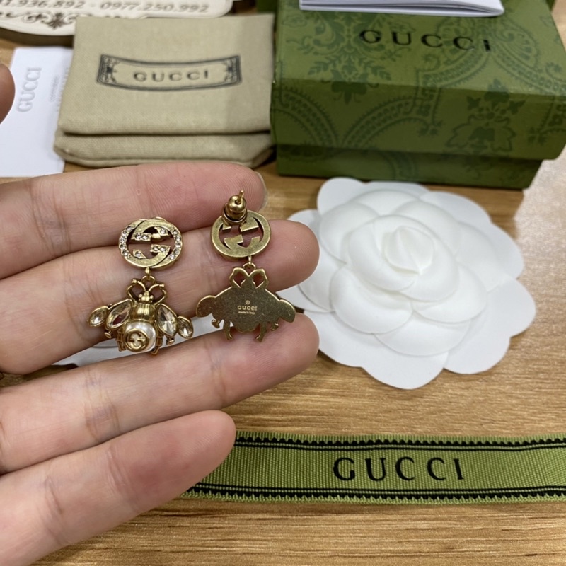 Bông tai cao cấp Gucci full box