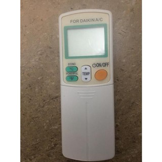 Khiển điều hoà DAIKIN 2 chiều - mẫu 1