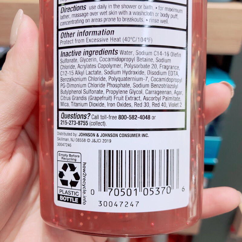 Sữa tắm Neutrogena Body Wash Pink Grapefruit ( 250mL )