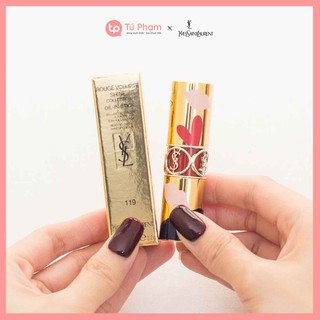 Son ysl rouge volupte shine collector #119 light me red