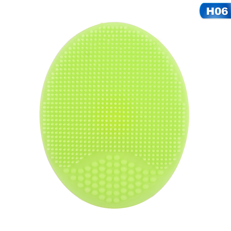 servise.vn  Bàn chải Silica gel nhiều màu tiện dụng vệ sinh cơ thể sạch sẽ