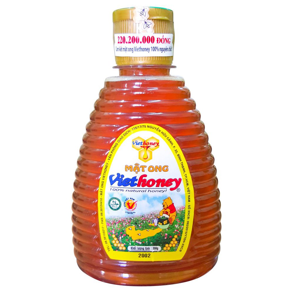mật ong viethoney chai 300g
