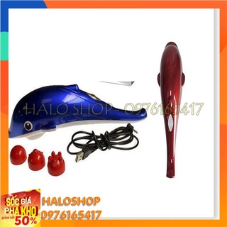 Máy massage toàn thân hình cá heo, dụng cụ massage hình cá heo giúp giảm đau nhức hiệu quả