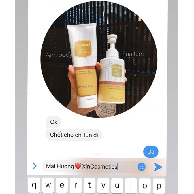 COMBO KEM BODY SỮA TẮM ILAMMEI THÁI LAN | BigBuy360 - bigbuy360.vn