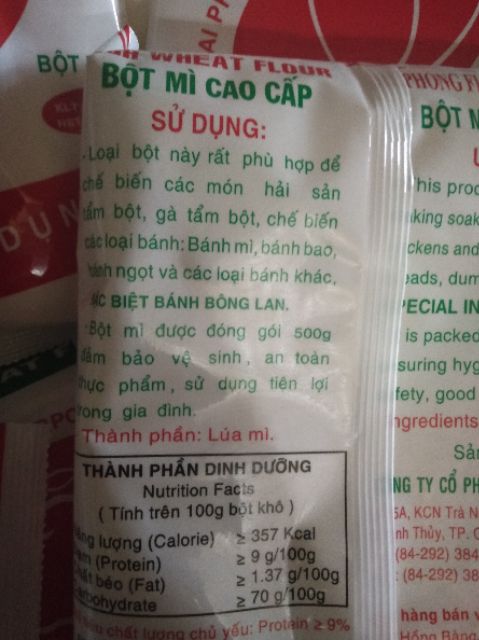 Bột mì đa dụng số 8