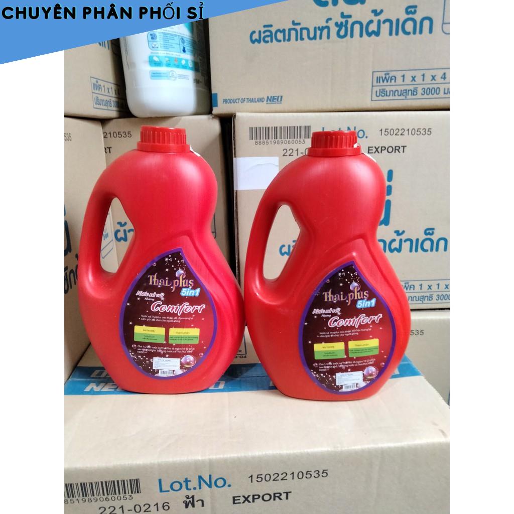 Nước Xả Vải Thái PLUS 2.2 Lít-Công Thức Hạt Siêu Lưu Hương