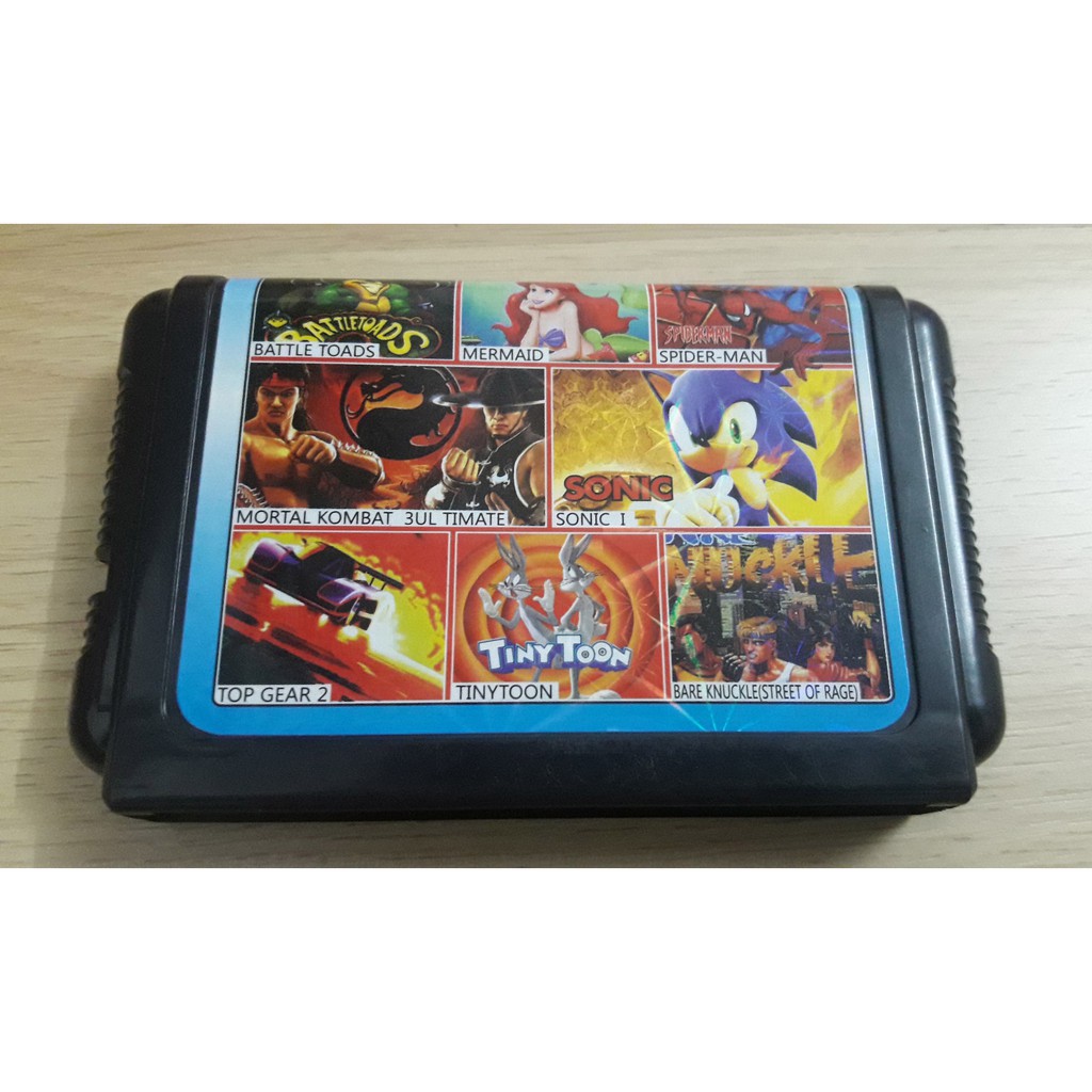 Băng game 8 in 1 trò chơi cho máy SEGA