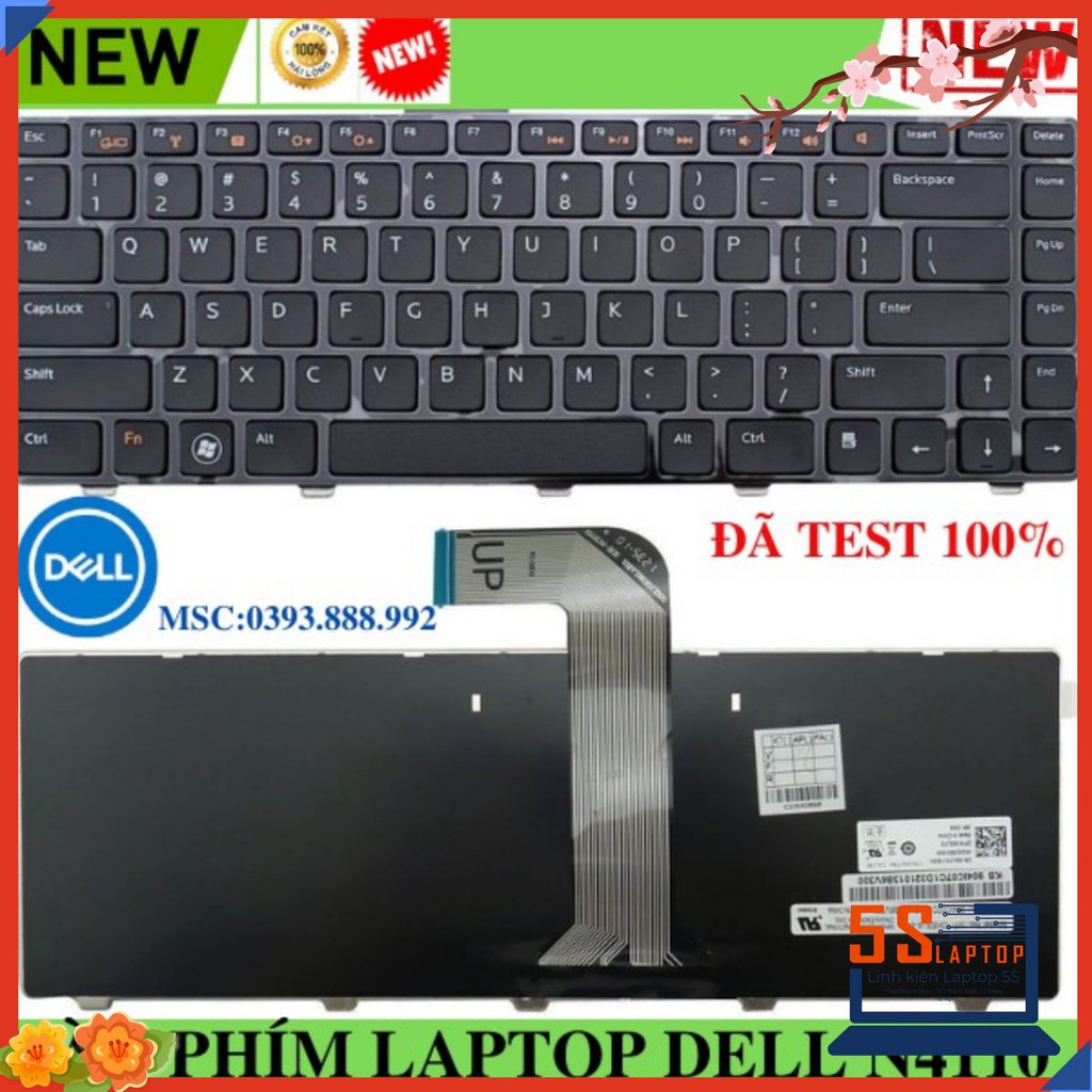 BÀN PHÍM LAPTOP DELL N4110 4050 5050 4349 3520 4040 3460 V131 2420 Vostro 3350 3450 3550 3555 1440 3460