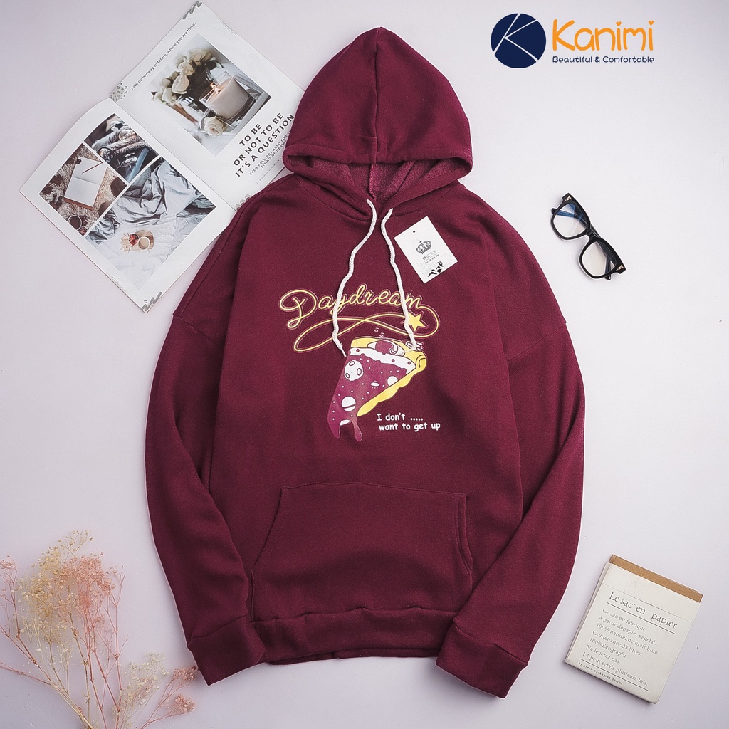 Áo nỉ bông hoodie Essentials form rộng mũ 2 lớp chất đẹp, nam nữ unisex 45-80kg (ảnh + video thật) | BigBuy360 - bigbuy360.vn