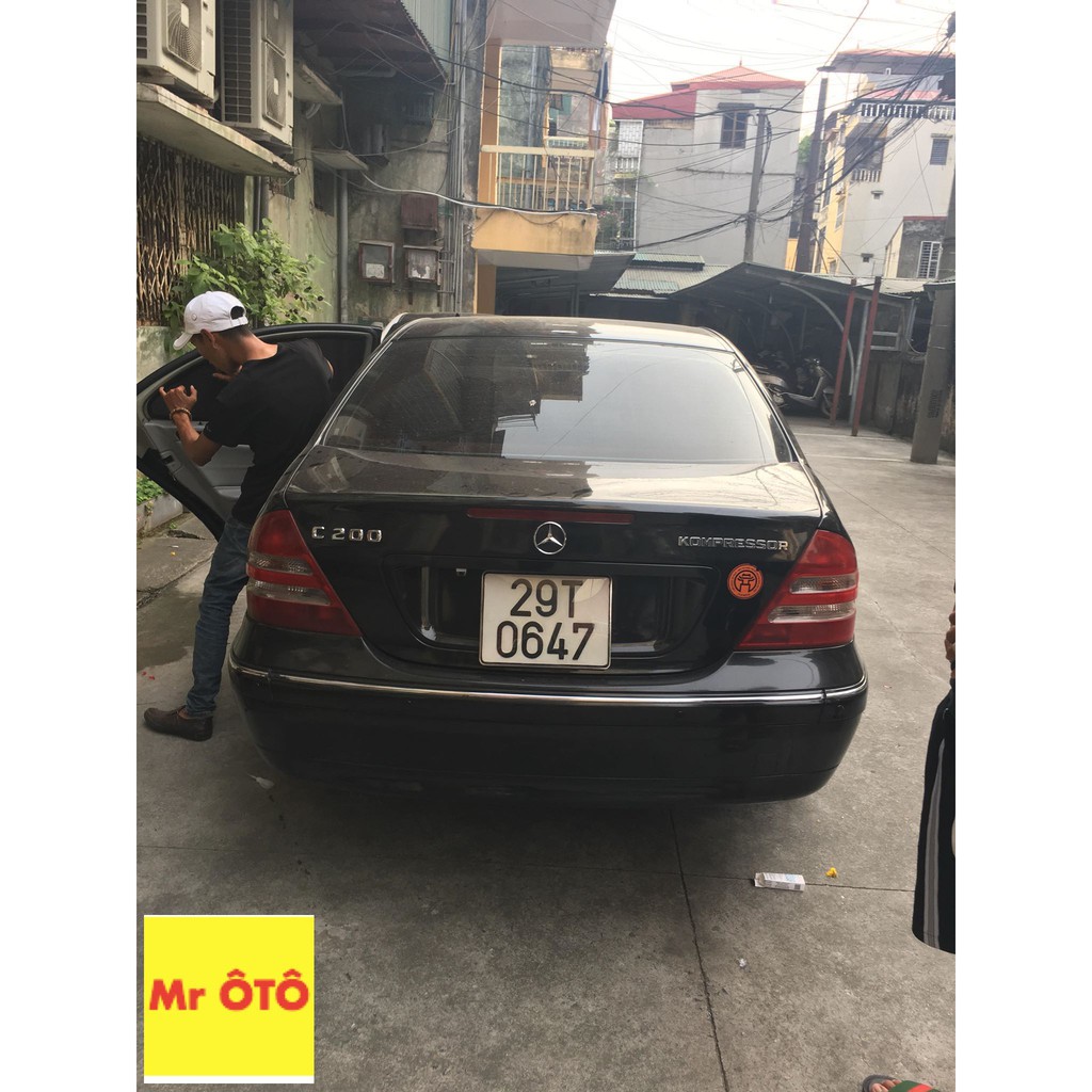 Rèm Che Nắng chống UV Xe Mercedes C200-250-300 W203-2005 (cửa nhựa không nam châm) Hàng Loại 1 MR.ÔTÔ -Bảo Hành 2 Năm
