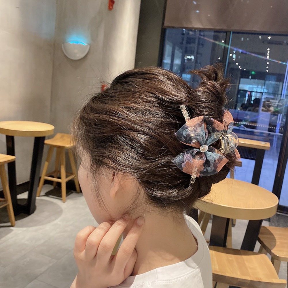 Kẹp gắp tóc đính đá nhiều màu thời trang cho nữ
