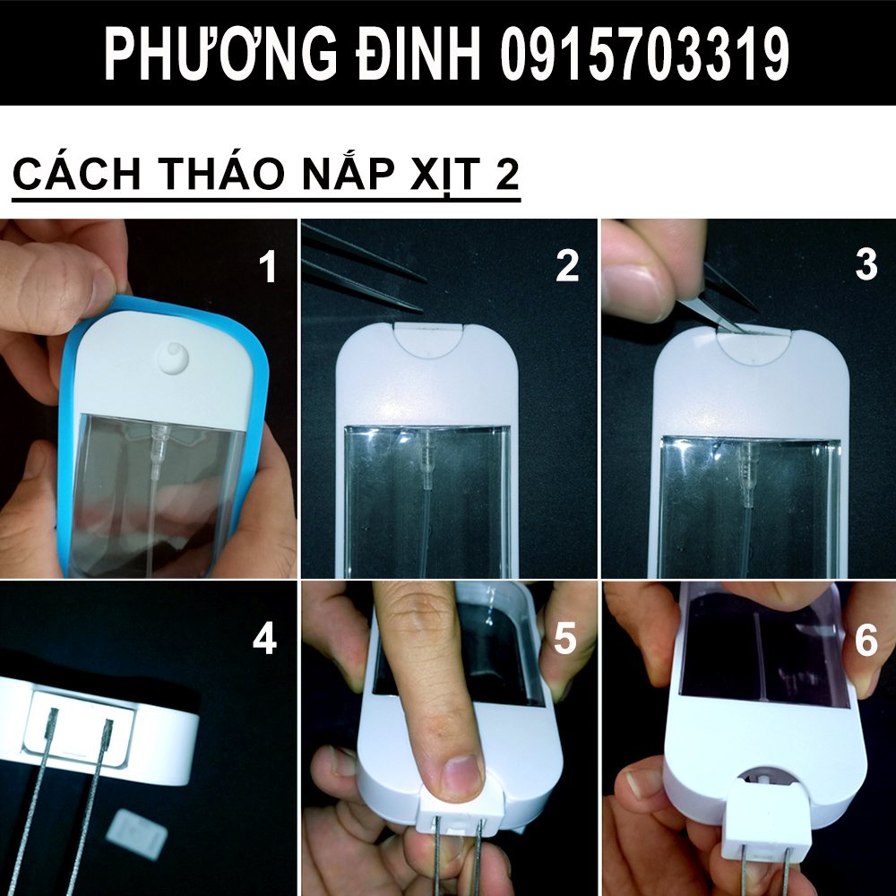 [Tặng phễu chiết + Sticker] Bình xịt nước rửa tay chai xịt cồn mini 45ml viền silicone